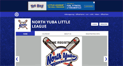 Desktop Screenshot of northyubalittleleague.com