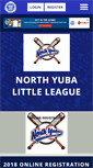 Mobile Screenshot of northyubalittleleague.com